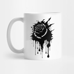 black rose Mug